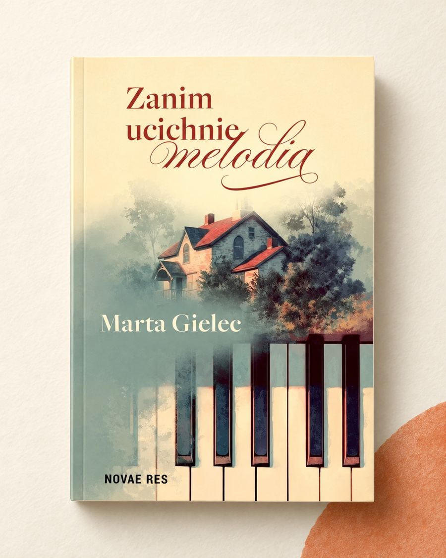 Okładka książki „Zanim ucichnie melodia” Marty Gielec